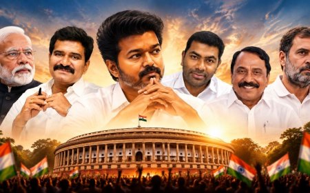 பிரதமர் ரேஸில் விஜய்... மறுப்பு தெரிவிக்காத அமைச்சர்கள்.. காங்கிரஸை கழட்டிவிடுகிறதா தவெக?