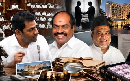 ஜெகத்ரட்சகனுக்கு சொந்தமான ஓட்டலில் குதிரை பேரம்...? போட்டுடைத்த ஆதவ்..!