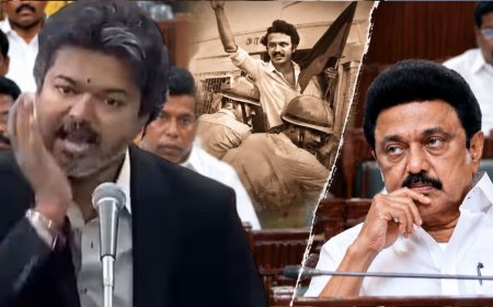விஜய் சைகையின் ரகசியம் என்ன? ஸ்டாலினை BULLY செய்தாரா முதல்வர்?