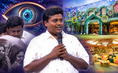 பிக் பாஸ் வீட்டில் சோகம்... பிளாக் பாண்டி எடுத்த  ஷாக் முடிவு!