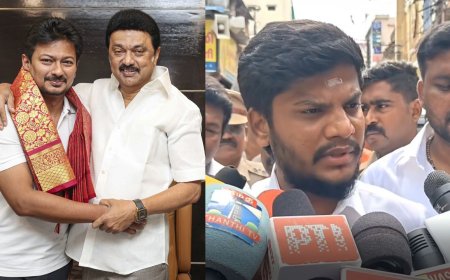 "மகனை முறையாக வளர்க்காத மு.க.ஸ்டாலின்"– அமைச்சர் ரமேஷ் காட்டம் !