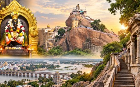 ஆலய உலா..! திருச்சி மலைக்கோட்டை... உச்சிப்பிள்ளையார் ஸ்பெஷல் தரிசனம்!