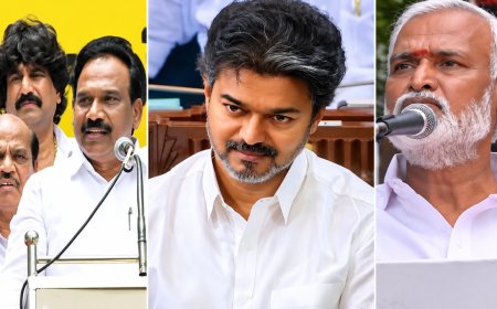 விஜயை விமர்சித்த சேகர்பாபு, ஆ.ராசா...ஆக்‌ஷனில் இறங்குமா தவெக அரசு?