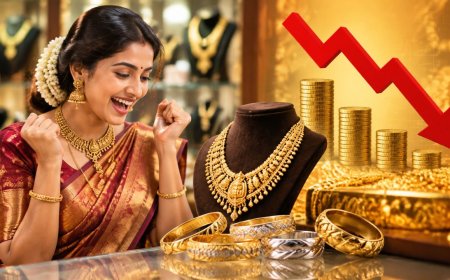 தங்கம் விலை மீண்டும் சரிவு ! இன்று விலை எவ்வளவு தெரியுமா?