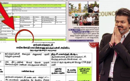 முதல்வர் துறையில் ரூ.45 லட்சம் டெண்டர் முறைகேடு? அம்பலப்படுத்திய அறப்போர்..!