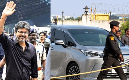 வெற்றிகரமான LONDON TRIP.... சென்னை திரும்பிய முதலமைச்சர் விஜய்!