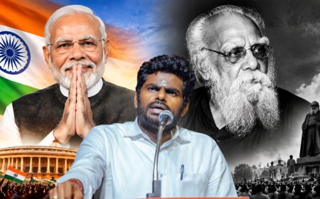 மோடிக்கு வாழ்த்து... பெரியாருக்கு புகழ்ச்சி... வைரலாகும் அண்ணாமலை ட்வீட்..!