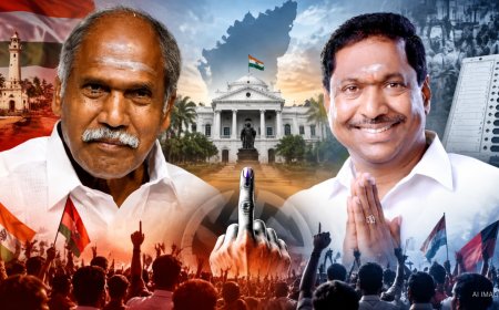 புயலைக் கிளப்பும் புதுச்சேரி இடைத்தேர்தல்...மோதும் ரங்கசாமி - நேரு!