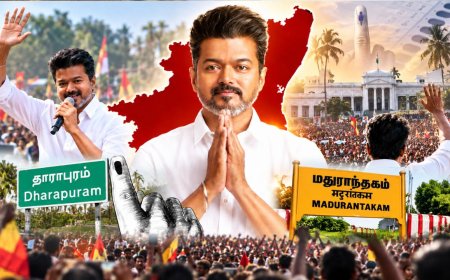 2 தொகுதிகள்... 4 நாட்கள்... விஜய்யின் மெகா தேர்தல் பயணம்!