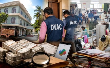 ஒரே நாளில் 40 இடங்கள் ! இத்தனை கோடி லஞ்சமா ? DVAC மெகா ரெய்டு !