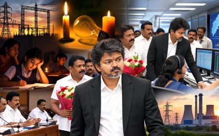 மின்வெட்டுக்கு END CARD...மின்வாரிய அலுவலகத்தில் விஜய் திடீர் ஆய்வு!