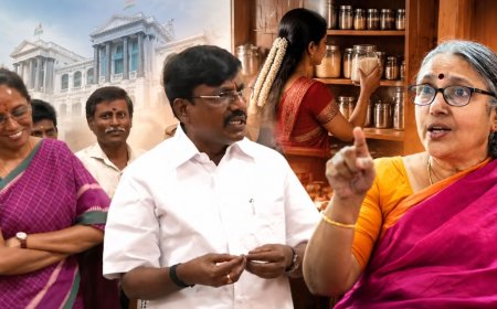 ‘வீட்டுவேலைச் செய்யத்தான் பெண்களா?’ – சர்க்குள்ளாகும் அமைச்சரின் பேச்சு… சரமாரியாக கேள்வி கேட்கும் உ.வாசுகி!