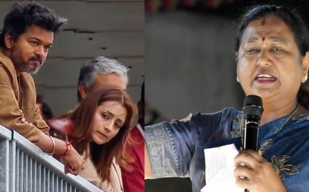 லண்டன் பயணத்தை பார்த்தேன்.. எட்டி எட்டிப் பார்த்ததையும் பார்த்தேன்.. விஜயை கலாய்த்த அண்ணியார்..!