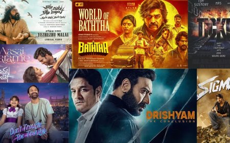 அக்டோபர் முதல் வாரமே இத்தனை படங்களா? திரையரங்குகளில் காத்திருக்கும் மெகா ட்ரீட்!