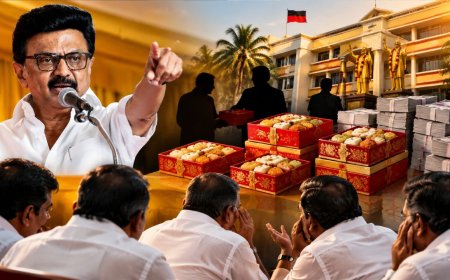  “ஒன்று முதல் ஐந்து ஸ்வீட் பாக்ஸா?” – ஆர்டர் போட்ட தலைமை... அரண்டுப் போன அறிவாலய மாஜிக்கள்..!
