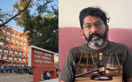 வாய்க்கு வந்ததை பேசிய சவுக்கு சங்கர் ! 3 ஆண்டு சிறை... நீதிமன்றம் வைத்த செக் !