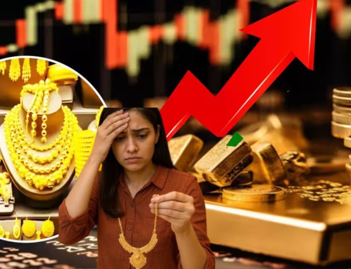 நகை ப்ரியர்களுக்கு ஷாக்! தங்கம் விலை மீண்டும் அதிரடி உயர்வு!