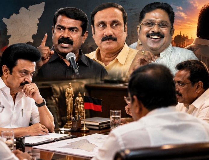 சித்தரஞ்சன் சாலையில் சீக்ரெட் மீட்டிங்... விஜயை வீழ்த்த புதிய வியூகம்..!