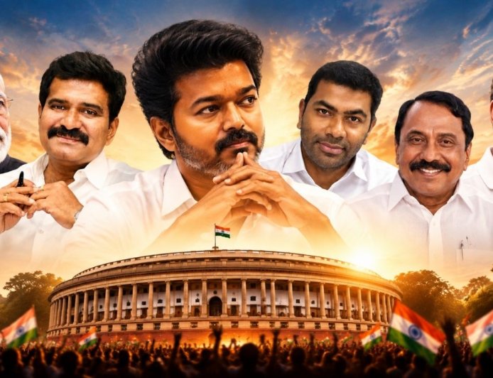 பிரதமர் ரேஸில் விஜய்... மறுப்பு தெரிவிக்காத அமைச்சர்கள்.. காங்கிரஸை கழட்டிவிடுகிறதா தவெக?