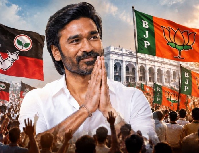 இடைத்தேர்தலில் களமிறங்கும் தனுஷ்..? அதிமுக-பாஜக கூட்டணிக்கு ஆதரவு?