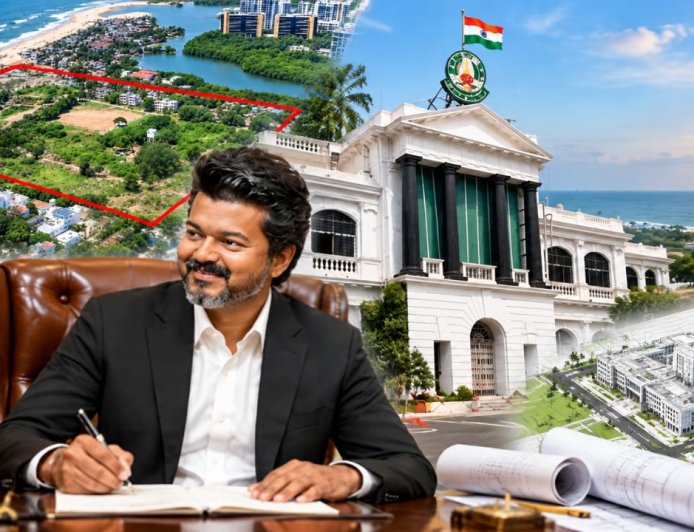 ரூ.1200 கோடி திட்டம்... 26 ஏக்கரில் பிரம்மாண்ட தலைமைச் செயலகம்!