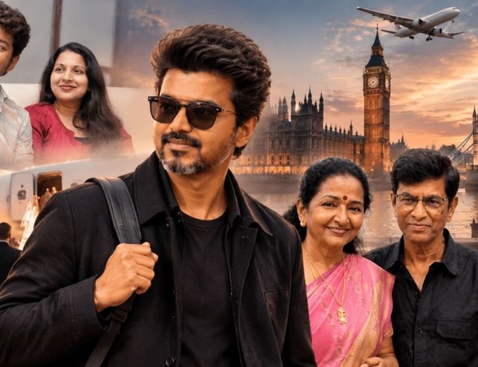லண்டன் பயணத்தில் விஜய்யின்  ‘சுப’ கணக்கு? சங்கீதாவுடன் பேச்சுவார்த்தையில் SAC-ஷோபா..?