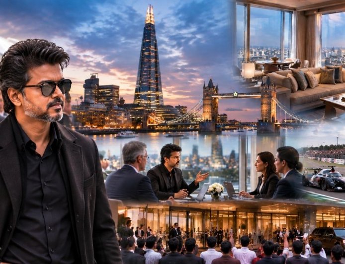 விஜய் தங்கும் லண்டன் ஹோட்டல்... ஒருநாள் வாடகையை இத்தனை லட்சமா?