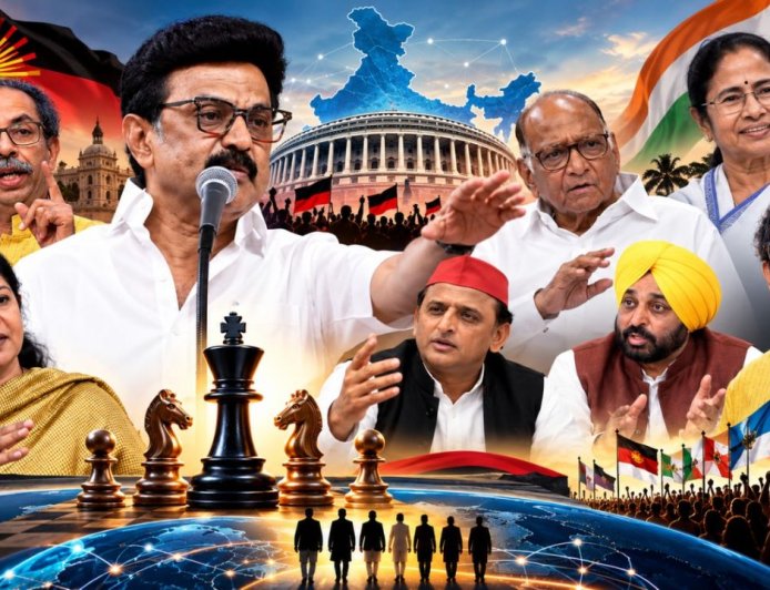 காங்கிரஸ், பாஜகவுக்கு செக்? மூன்றாவது அணிக்கு அச்சாரம் போடும் திமுக?