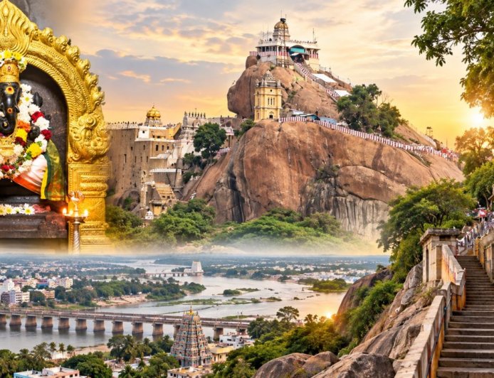 ஆலய உலா..! திருச்சி மலைக்கோட்டை... உச்சிப்பிள்ளையார் ஸ்பெஷல் தரிசனம்!