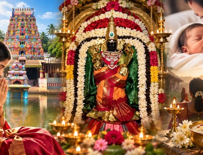 பிள்ளை வரம் அருளும் பேரரசி..திருக்கருகாவூர் கர்ப்பரட்சாம்பிகை வழிபாட்டின் சிறப்பு!