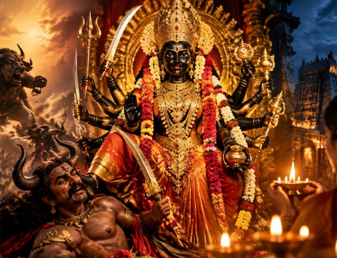 "‘பெண் என்றால் இளக்காரமா?’... அசுரனை அழித்த சாமுண்டீஸ்வரி!"