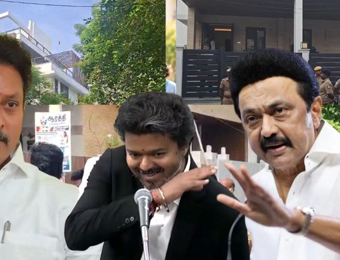 "லண்டன் ஷூட்டிங்கை திசைதிருப்ப ரெய்டை ஏவிய தவெக.."  – ஸ்டாலின் தாக்கு!