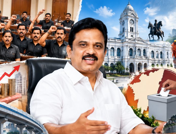 சென்னையின் வளர்ச்சிப் பணிகளுக்கு நிதி எங்கே?....வெடிக்கும் துணை மேயர் மகேஷ்குமார் !