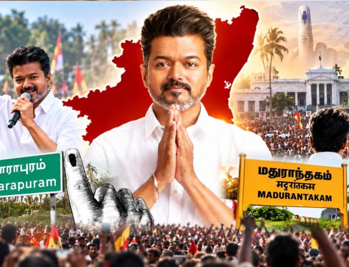 2 தொகுதிகள்... 4 நாட்கள்... விஜய்யின் மெகா தேர்தல் பயணம்!