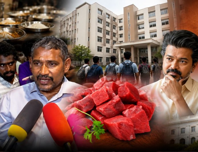 சமூக நீதி விடுதியில் BEEF வேண்டுமா? வேண்டாமா? வன்னி அரசால் பூகம்பமான விவாதம் !