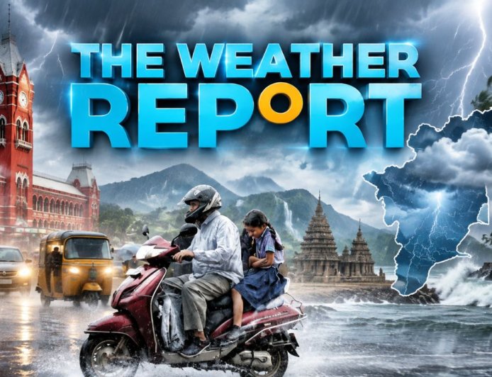 மக்களே குடைய கைல வச்சுக்கங்க ! இடி, மின்னலுடன் கனமழைக்கு வாய்ப்பு !