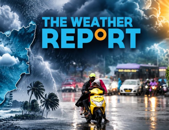 தமிழ்நாட்டில் இன்று பலமாவட்டங்களில் கனமழை வாய்ப்பு ! வானிலை மையம் அலர்ட் !
