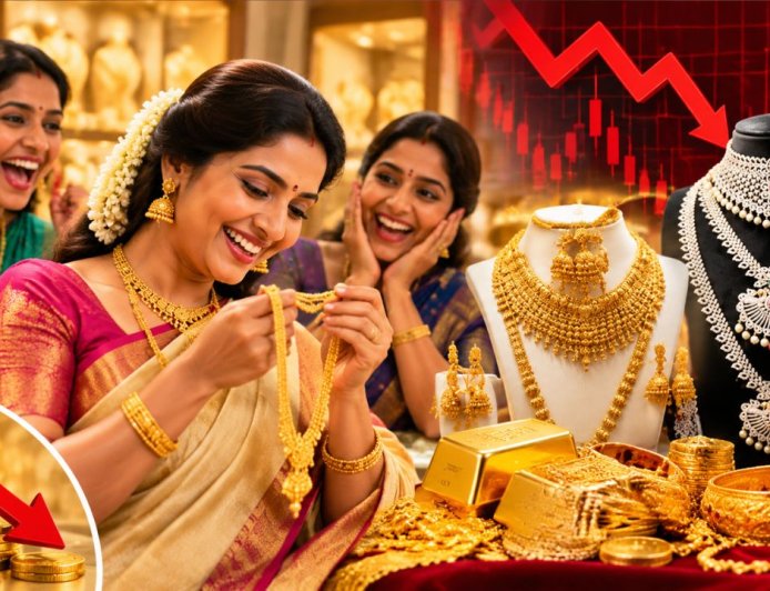 நகை வாங்க இதுதான் நேரமா? காலை, மாலை என 2 முறை குறைந்த தங்கம் விலை !
