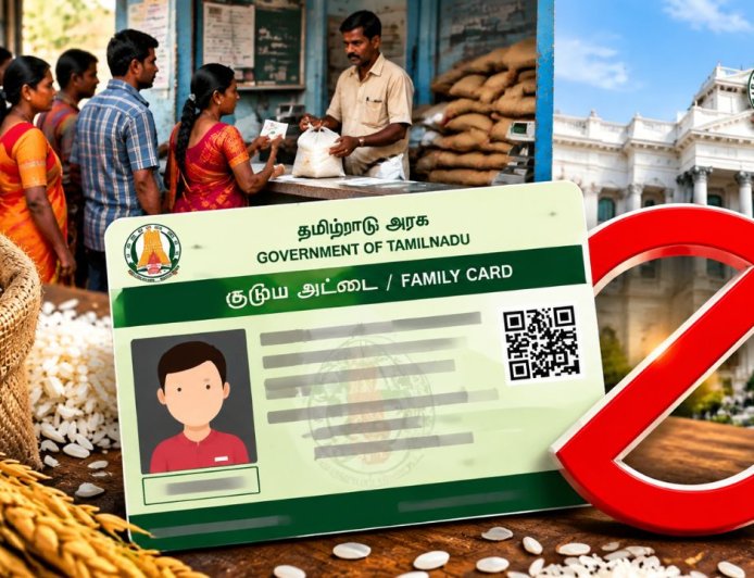 ரேஷன் கார்டுக்கு நாளை முதல் ஆப்பு? 6 மாதமாக பயன்படுத்தலையா... அடுத்தது இதுதான்!