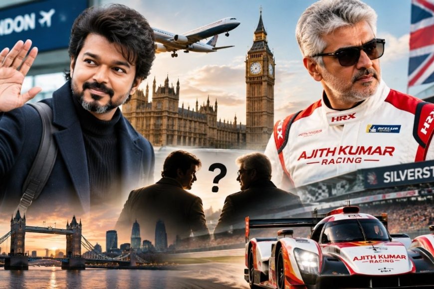 ஒரே நேரத்தில் லண்டனுக்குச் செல்லும் விஜய் மற்றும் அஜித்: ரசிகர்களிடையே அதிகரித்த எதிர்பார்ப்பு