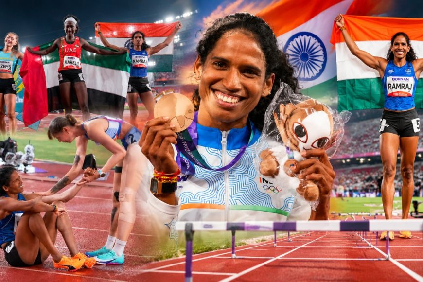 ஆசிய விளையாட்டில் வித்யா ராமராஜ் வெண்கலம்; பி.டி. உஷா சாதனை முறியடிப்பு