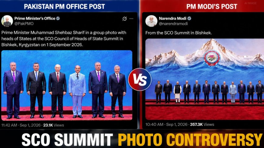 SCO SUMMIT: மோடி பகிர்ந்த அசல் படம்... பாகிஸ்தான் பதிவால் வெடித்த புதிய விவாதம்!