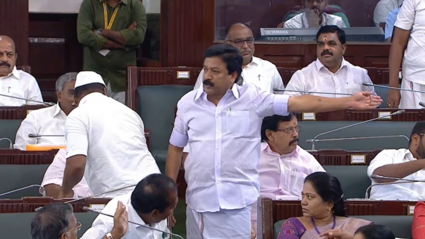 கோபித்துக் கொண்ட சிவிஎஸ்... சமாதானப்படுத்திய சபாநாயகர்..!