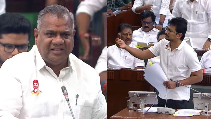 உதய் விட்ட வார்த்தை... உடனே டென்ஷனான அமைச்சர் ஆனந்த்...!