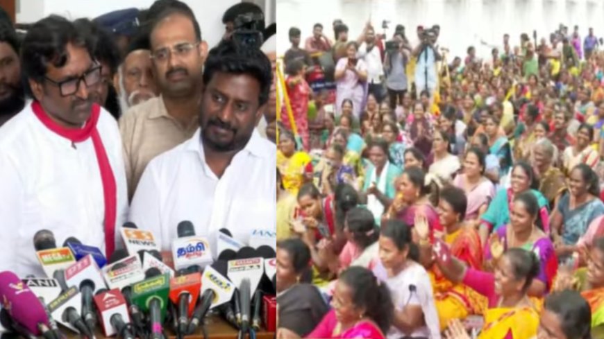தூய்மைப் பணியாளர்கள் போராட்டம் வாபஸ்... அரசு அளித்த முக்கிய வாக்குறுதிகள்!