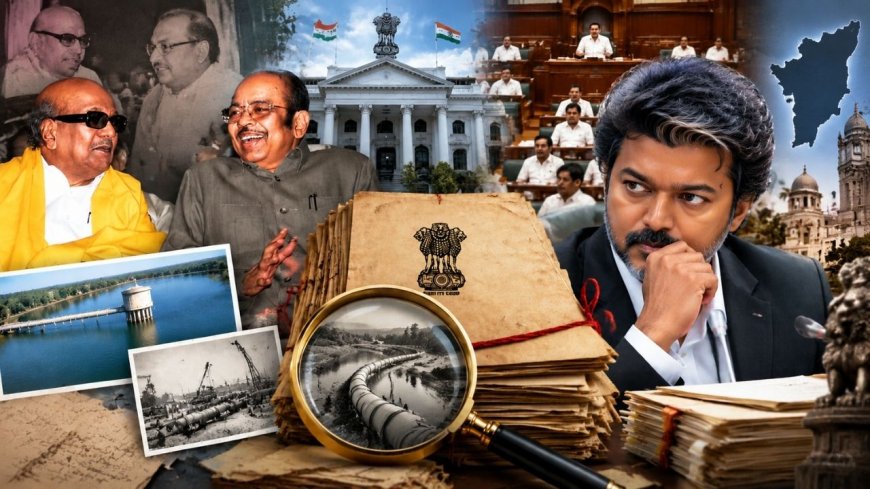 வீராணம் ஊழல்... 2.5% கமிஷன்.. மாறனுக்கு என்ன தொடர்பு? விஜய் சொல்வதன் பின்னணி என்ன?