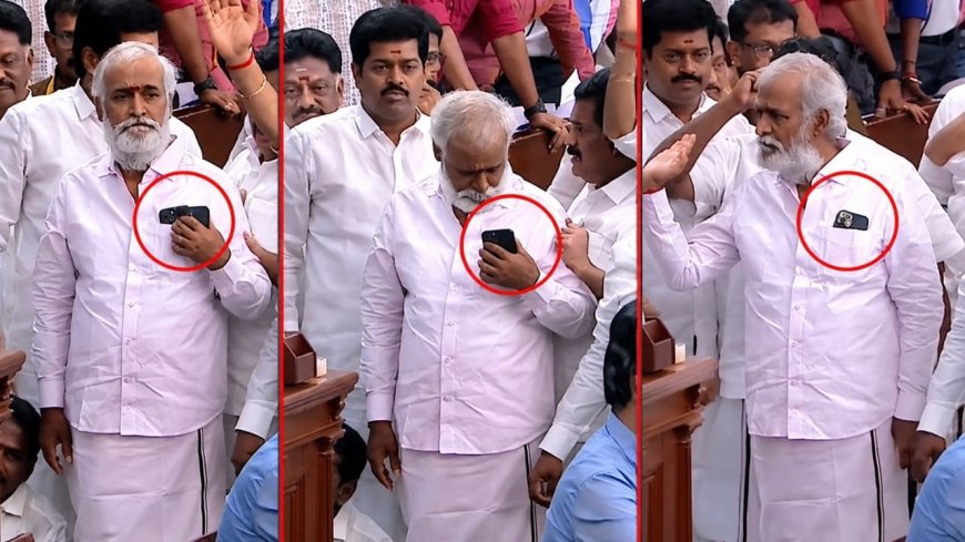 சபாநாயகர் முன் அமளி.. “எதை ரெக்கார்டு செய்தார் சேகர்பாபு?”... துரத்தும் கேள்விகள்!