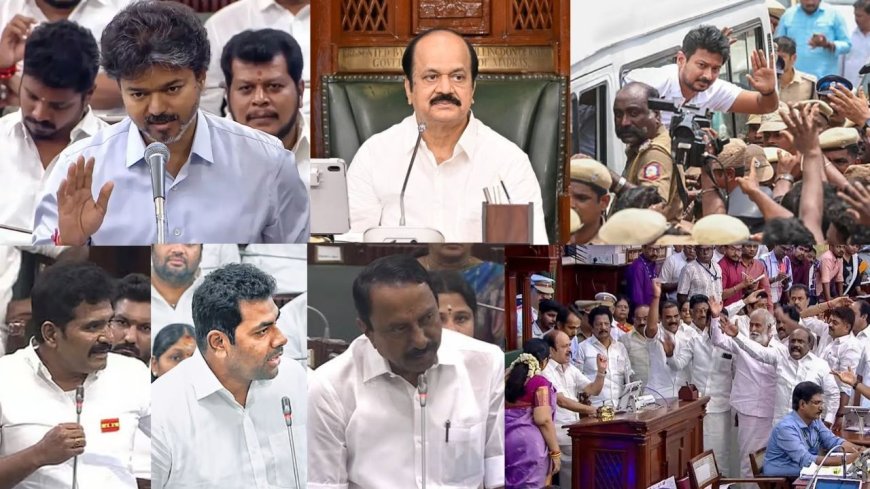 உதய் கைது டூ விஜய்யின் மாஸ் ஸ்பீச் வரை.. சட்டமன்ற கூட்டத் தொடரின் டாப் நிகழ்வுகள்...! 