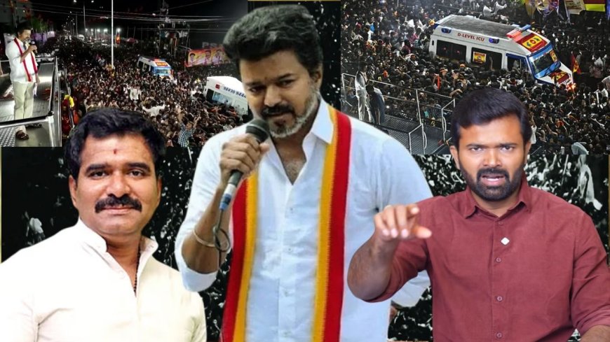 கரூர் சம்பவம்: சீமானுக்கு கால் செய்த நிர்மல்?...பகீர் கிளப்பும் சாட்டை..!