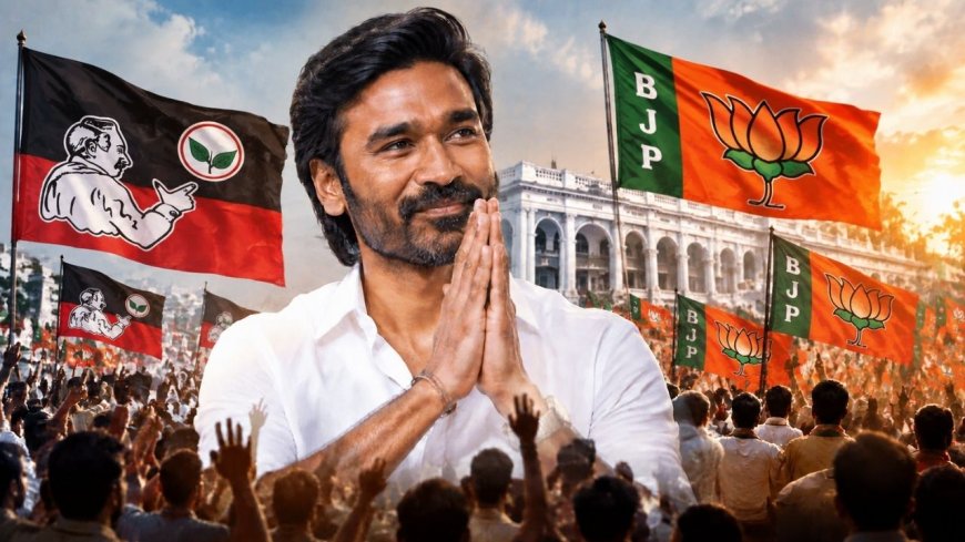 இடைத்தேர்தலில் களமிறங்கும் தனுஷ்..? அதிமுக-பாஜக கூட்டணிக்கு ஆதரவு?